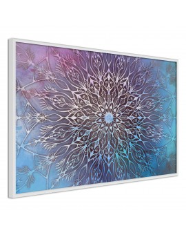 Poster - Blue and Pink Mandala