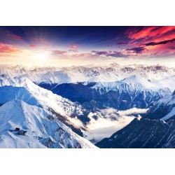 Fototapete - Magnificent Alps