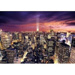Fototapete - Evening in New York City