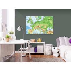 Leinwandbild - Map of Europe