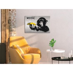 Malen nach Zahlen - Monkey (Banksy Street Art Graffiti)