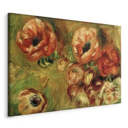 Leinwandbild - Les Anémones (Pierre-Auguste Renoir)