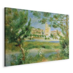 Leinwandbild - Villeneuveles-Avignon (Pierre-Auguste Renoir)