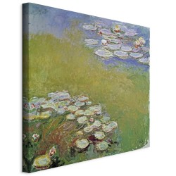 Leinwandbild - Water Lilies (Claude Monet)