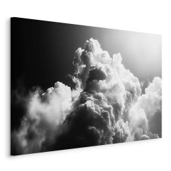 Leinwandbild - Clouds Like from Dreams: Let the Sun Illuminate Your Day – A Visual Feast