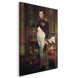 Leinwandbild - Napoleon Bonaparte (Jacques-Louis David)