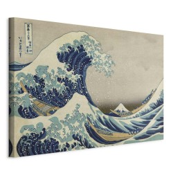 Leinwandbild - The Great Wave (Hokusai Katsushika)