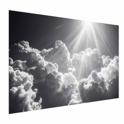 Poster - Poster - Hope in the Clouds: Inspiring Sun Rays – Awaken Emotions