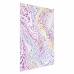 Poster - Colorful Dream - abstract shapes in pastel shades