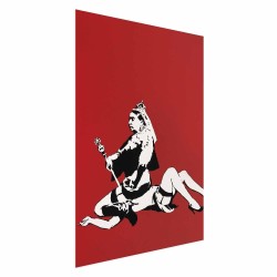 Poster - Banksy: Queen Victoria