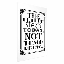 Poster - The Future Starts Today, Not Tomorrow