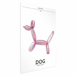 Poster - Holo-Dog - Colorful Retro Dog