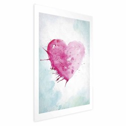 Poster - Watercolor Heart