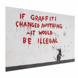 Poster - Graffiti Quote