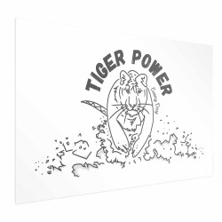 Poster - Tiger Power