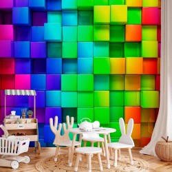 Fototapete - Colourful Cubes