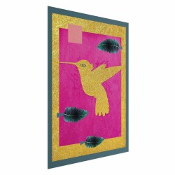 Poster - Golden Hummingbird