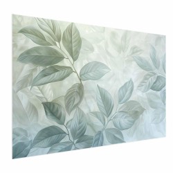 Poster - Mint Leaves - large botanical motif