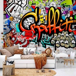 Fototapete - Colorful Graffiti