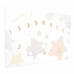 Poster - Moon and Stars