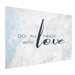 Poster - Do All Things with Love