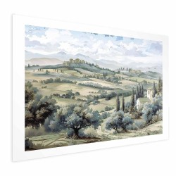 Poster - Landscape with Sunny Green Fields