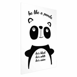 Poster - Be Like a Panda