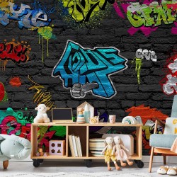 Fototapete - Graffiti wall