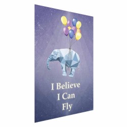 Poster - Flying Elephant