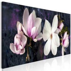 Leinwandbild - Avant-Garde Magnolia (1 Part) Narrow Violet