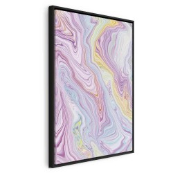 Leinwandbild - Colorful Dream - Abstract Shapes in Pastel Colors