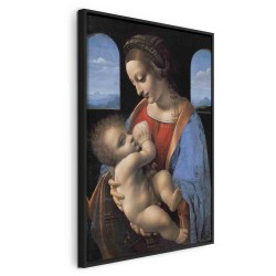 Leinwandbild - Madonna Litta (Leonardo da Vinci)