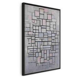 Leinwandbild - Composition No IV (Piet Mondrian)