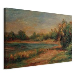 Leinwandbild - Paysage à Guernesey (Pierre-Auguste Renoir)