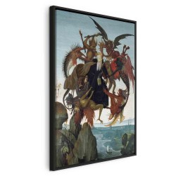 Leinwandbild - The Torment of Saint Anthony (Michelangelo)