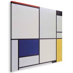 Leinwandbild - Tableau I (Piet Mondrian)