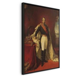 Leinwandbild - Portrait of Napoleon III (Franz Xaver Winterhalter)