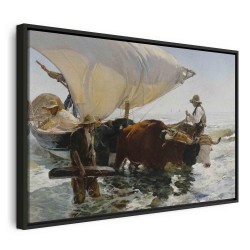 Leinwandbild - The Return from Fishing (Joaquín Sorolla y Bastida)