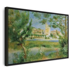 Leinwandbild - Villeneuveles-Avignon (Pierre-Auguste Renoir)