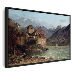 Leinwandbild - Chillon Castle