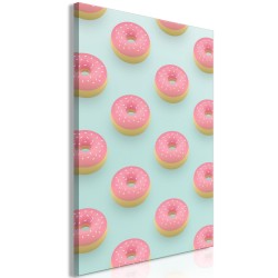 Leinwandbild - Pastel Donuts (1 Part) Vertical