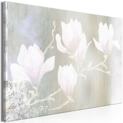 Leinwandbild - White Magnolias (1 Part) Wide