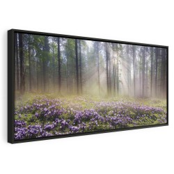 Leinwandbild - Purple Meadow (1 Part) Wide