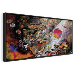 Leinwandbild - Paint Universe (1 Part) Wide