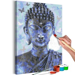 Malen nach Zahlen - Buddha and Butterflies