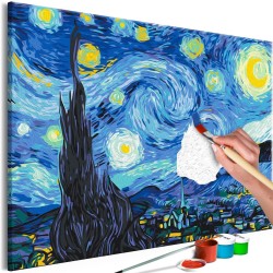 Malen nach Zahlen - Van Goghs Starry Night